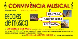 Convivència Escoles de Música