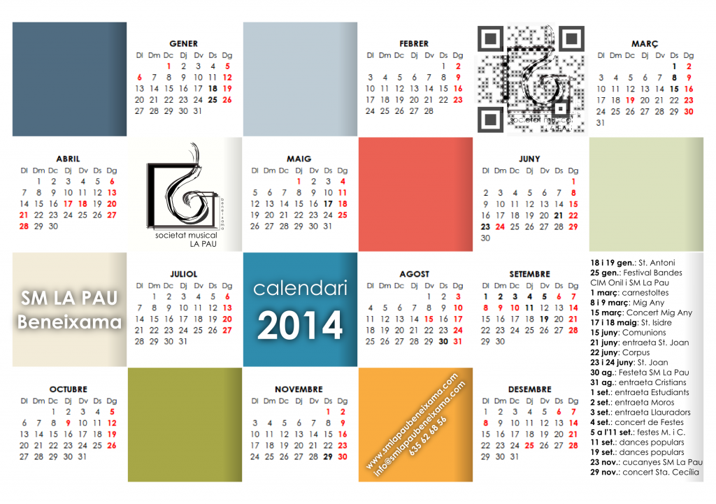 calendari 2014