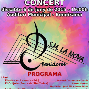 Concert SM La Nova de Benidorm