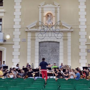 Assaig previ al Concert de Festes 2016