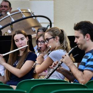 Assaig previ al Concert de Festes 2016