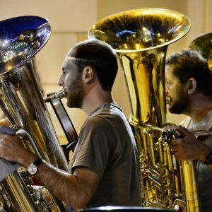 Assaig previ al Concert de Festes 2016