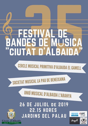 35 Festival de Bandes de música «Ciutat d’Albaida»